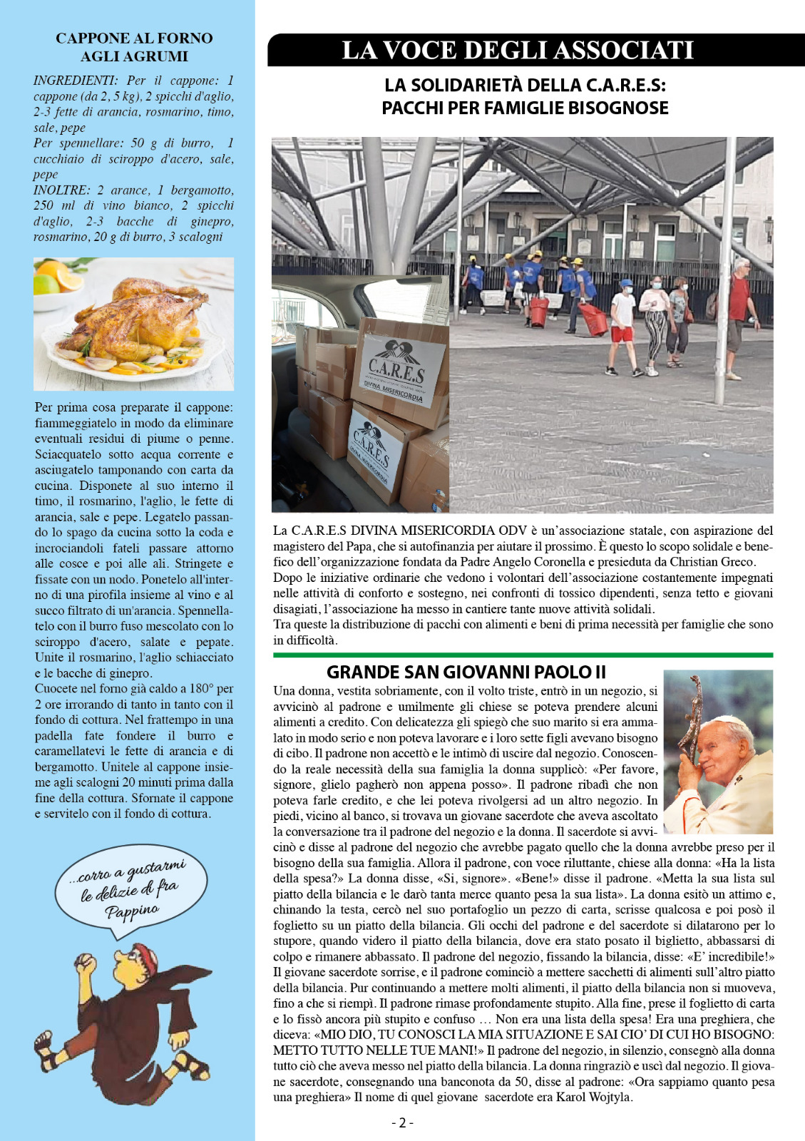 Giornalino Cares Divina Misericordia